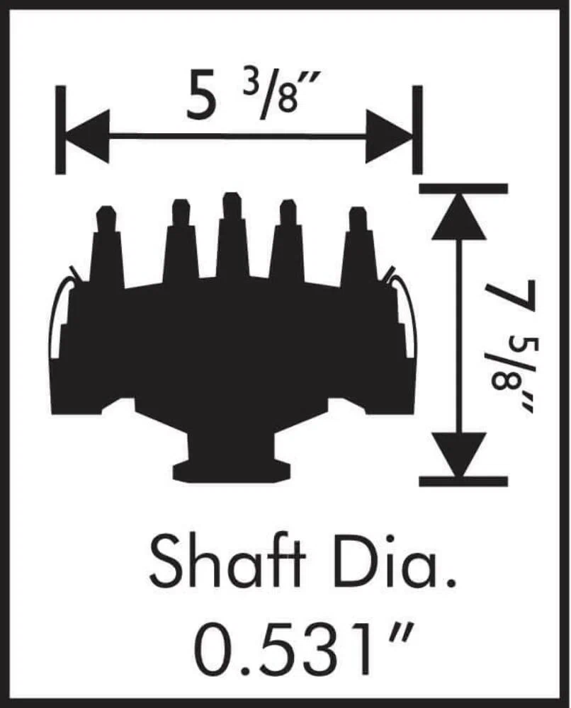Ford 351W Crank Trigger Distributor - 8378